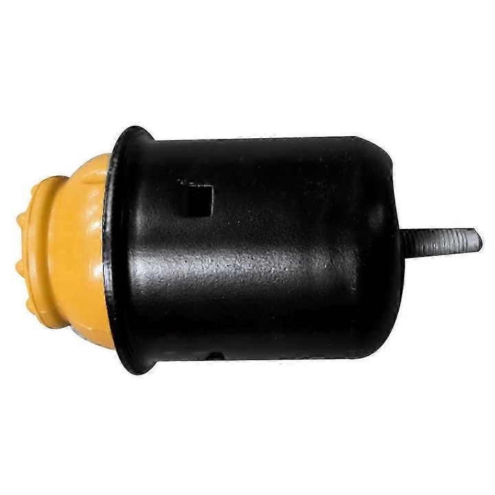 Tampon opritor amortizor spate 7T4Z-18159-AA, inlocuire directa, metal si cauciuc, pentru Ford Edge 2007-2015, Negru/galben, 1 buc