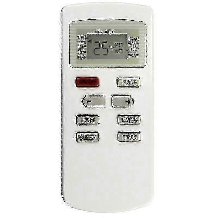 Telecomanda aer conditionat YX1F serie alb plastic