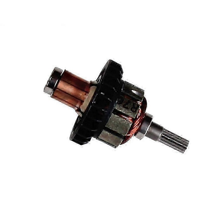 Rotor/armatura 619377-8, compatibil cu Makita DTD152RME/DTD152Z/DTD152/TD152D/BTD152/XDT11, metal, negru, 1 buc