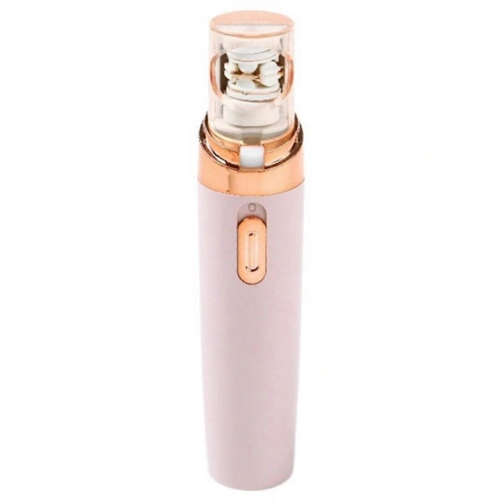 Epilator si aparat de ras portabil mini, alb, 10x5x3cm