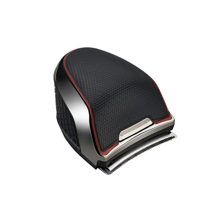Aparat de ras electric portabil Mini-shave, lama din otel inoxidabil dubla 3D, motor 6600 rpm, impermeabil IPX7, incarcare USB, Negru/rosu, 15.5x10x20 cm