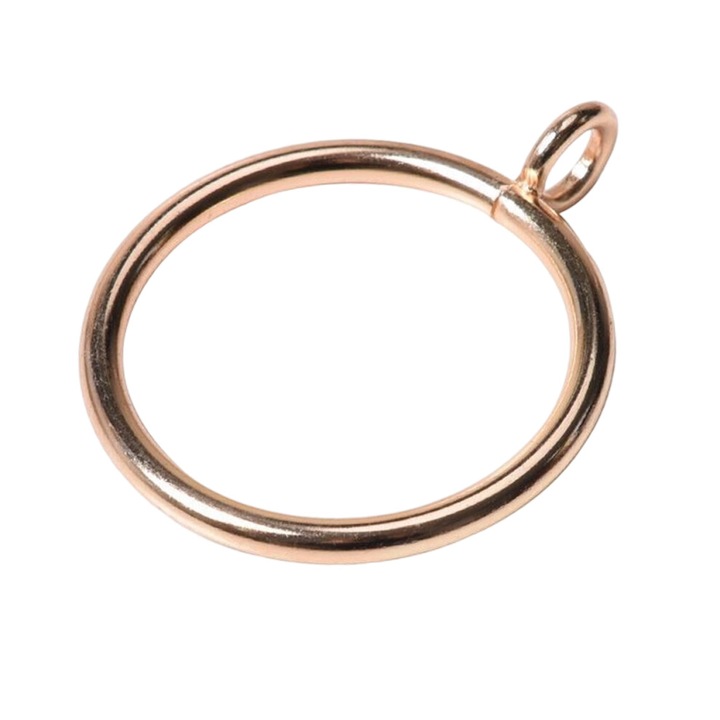 Inele metalice pentru perdele, set, rezistente la rugina, multicolor, dimensiuni standard