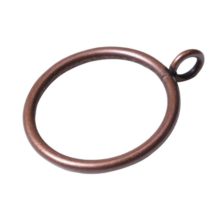 Inele metalice pentru perdele, set, rezistente la rugina, multicolor, dimensiuni standard