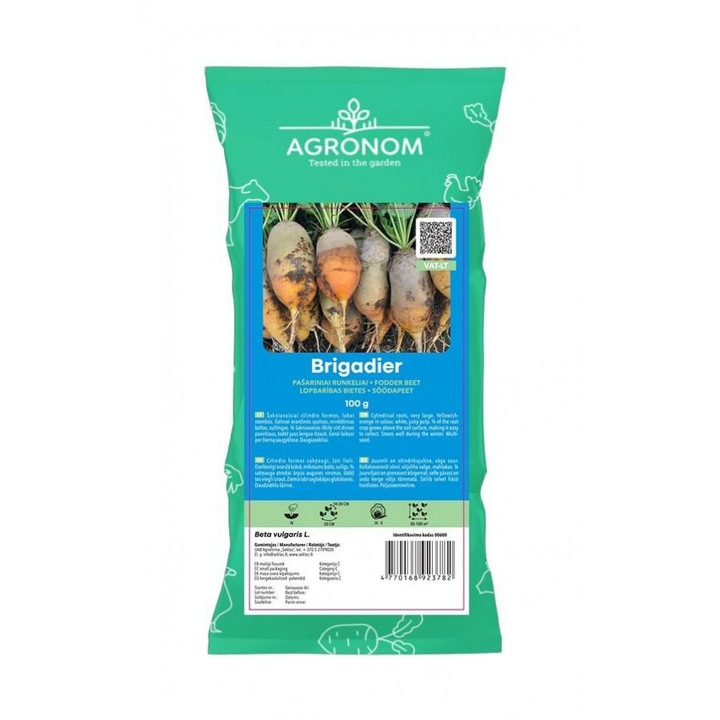 Sfecla furajera Brigadier, Agronom, seminte, 0.1 kg