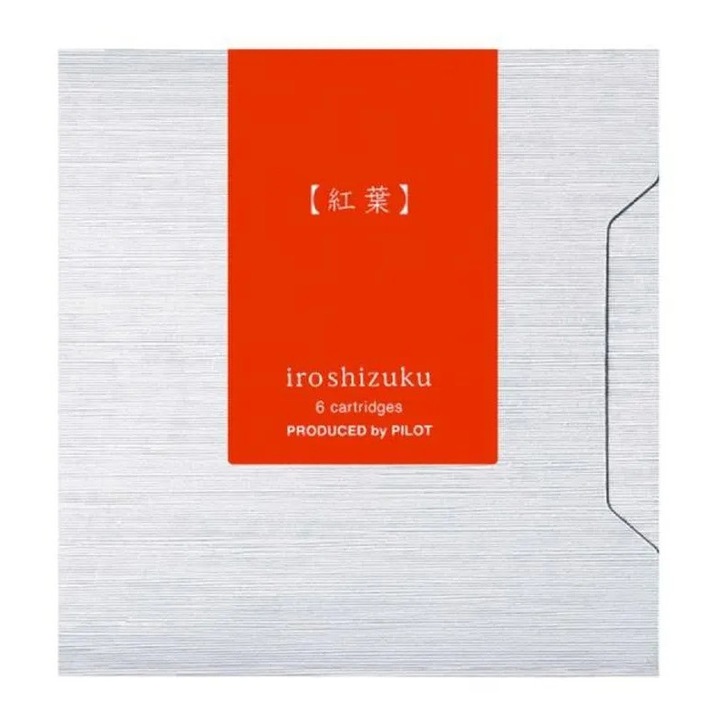 Set rezervă cerneală Pilot Iroshizuku Albas Asa-Gao 6 bucăți 15ml