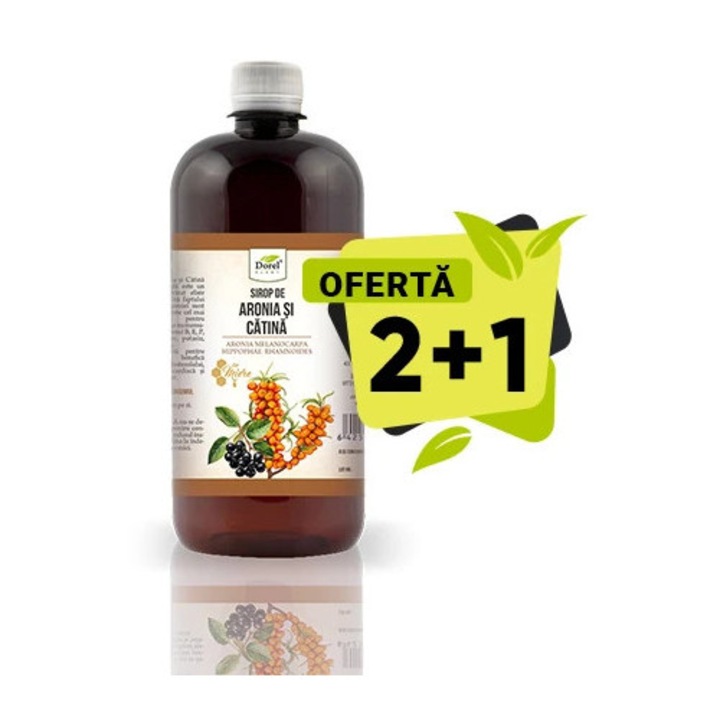 Pachet 3 x Sirop de Aronia si Catina 500ml