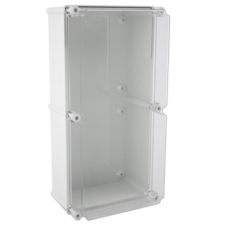 Dulap electric exterior Safybox CA-63, 540x270x170mm, usa transparenta, IP66, GRP