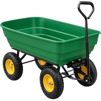 Carucior de gradina 75L, remorca transport pentru unelte si materiale