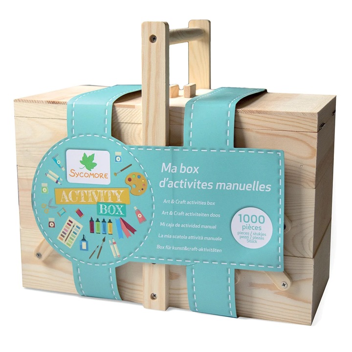Activity Box, kézműves doboz 1000 darabbal