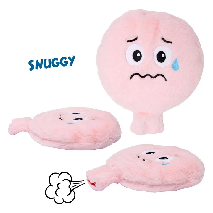 Vicces hangot adó plüss párna, Snuggy