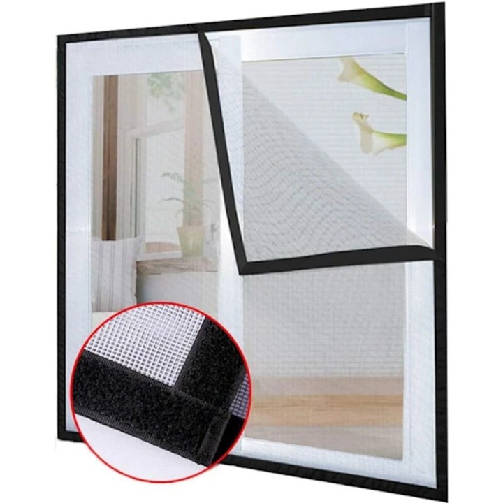 Plasa protectie pentru pisici si animale mici, 1.2x1.5m, poliester, negru