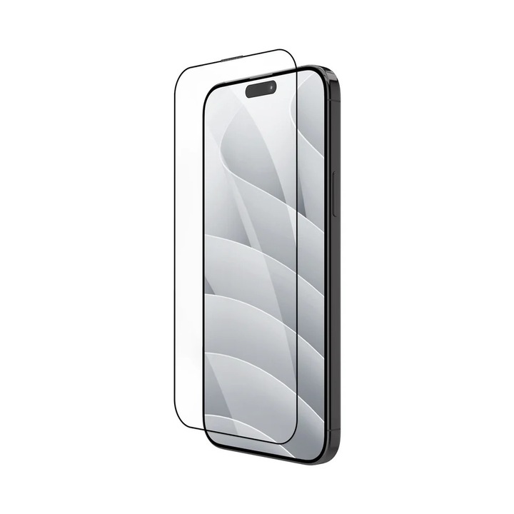 Folie protectie din sticla pentru iPhone 17 Pro Max, full cover, case friendly, full glue, PlanetPhone