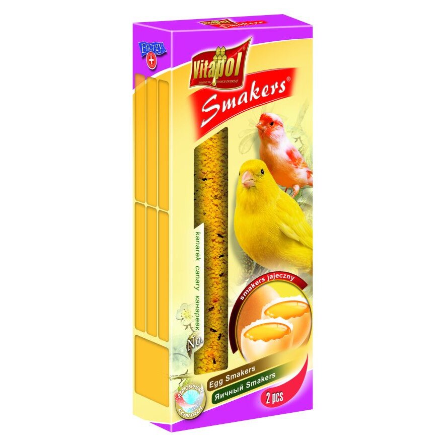 Batoane Vitapol cu ou pentru canari, 50 g