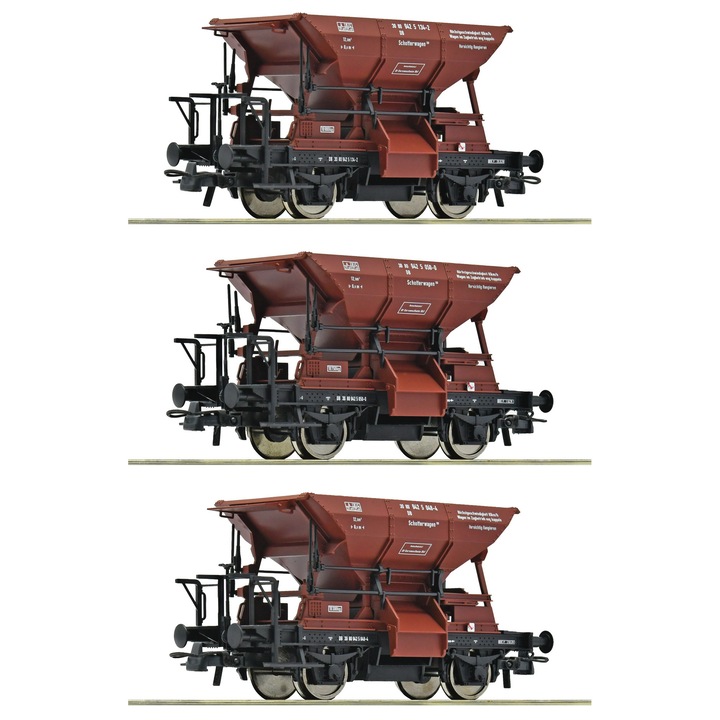 Set 3 Talbot DB, H0, Roco, 6600269 ep.IV, 240 mm lungime, 14+