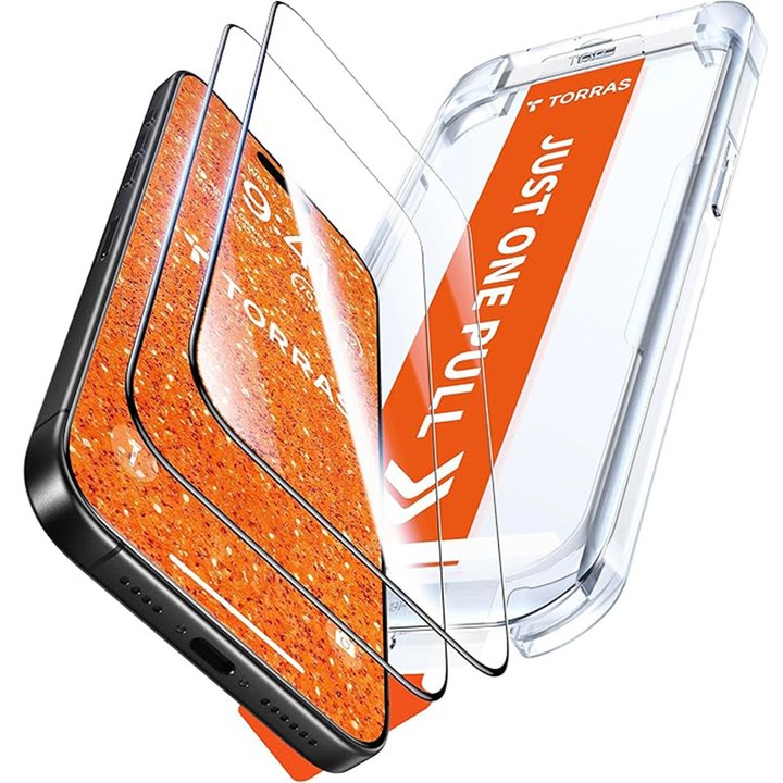 Set 2 Folii Protectie pentru OEMG® Samsung Galaxy A56, Galaxy A37, Galaxy A36, cu Kit de Instalare Automata