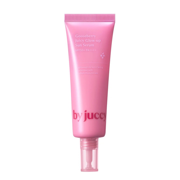 Ser de față BY JUCCY cu protecție solară SPF 50+, efect glow, 30ml