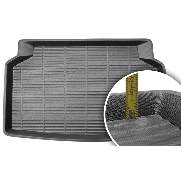 MG 3 III Hatchback 2024 – jelen Covoras pentru portbagaj LUCKY3D - grafit szín