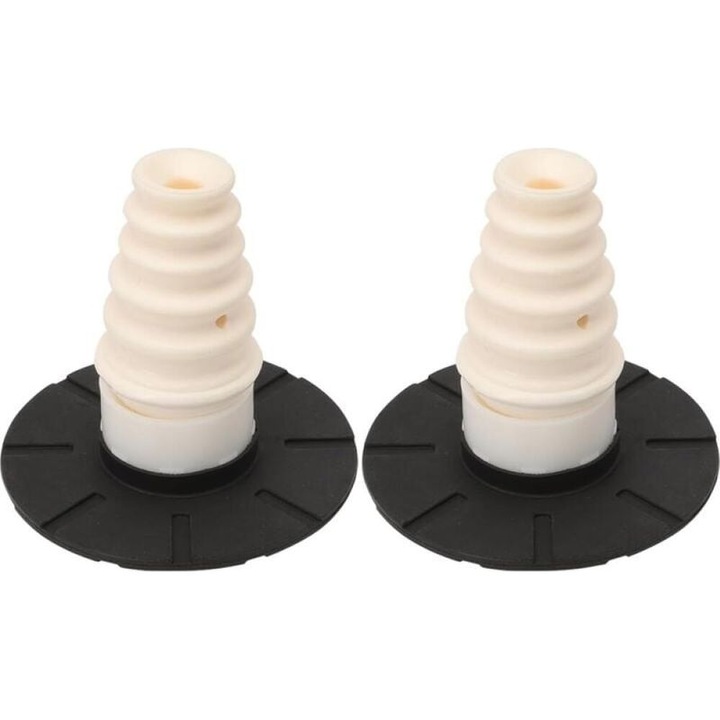 Opritor arc spate (tampon arc) pentru Mercedes-Benz V-Class/Vito W447, OE 4473240100, montare spate stanga/dreapta, negru/alb, 1 pereche