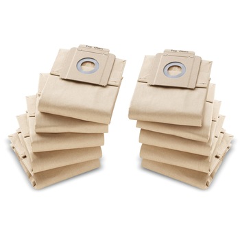 Set 10 saci din hartie Karcher pentru aspirator T7 - T10 Set 10 saci din hartie Karcher pentru aspirator T7 - T10