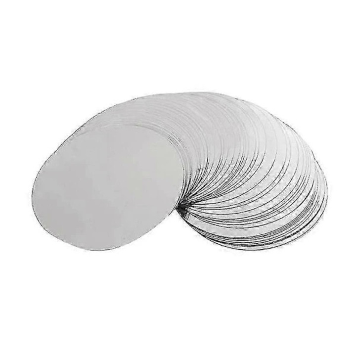 150 db boros dugó készlet, 7.6cm, ezüst, PET, cseppmentes