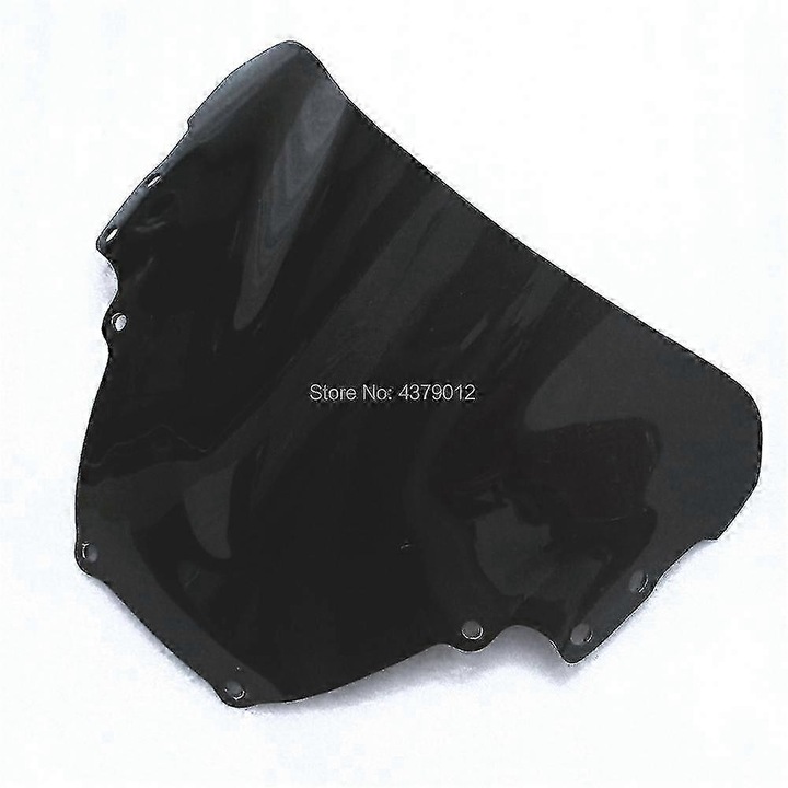 Motorkerékpár szélvédő CB600F Hornet S 2001-2002 modellekhez, tartós ABS-ből, első szélterelő, fekete
