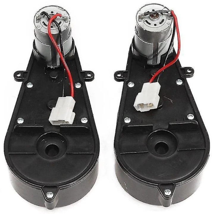 12V-os elektromos motor sebességváltóval elektromos kisautókhoz