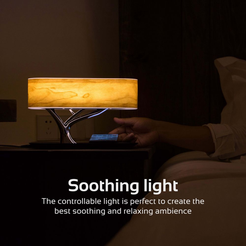 Bluetooth   LED   Qi   4smarts  Station Smart-Bonsai-QI B7  - eMAG.bg