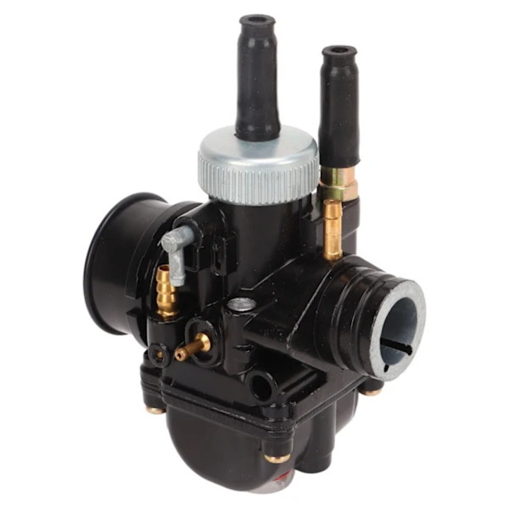 Carburator motocicleta 17mm metalic negru pentru scuter 50cc 90cc