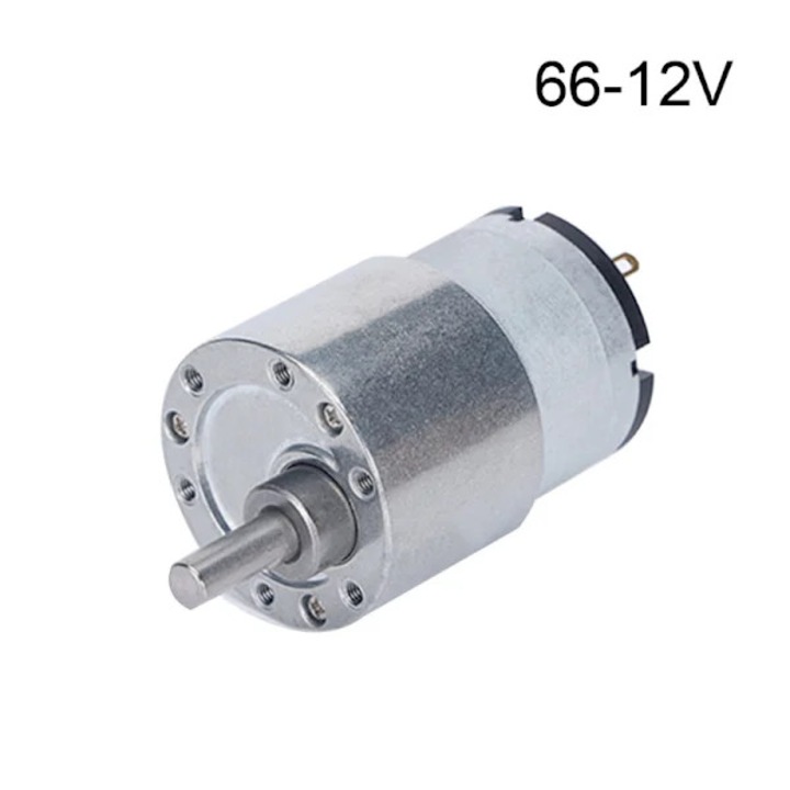 Motor elektromos fordulatszám-csökkentő, változtatható sebességű, 6V-24V, fém, 7-960RPM, 1x