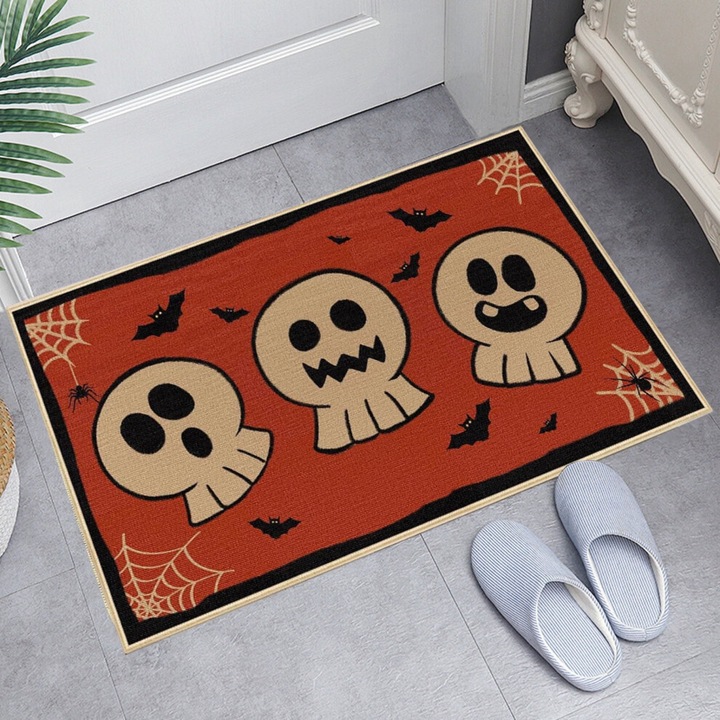 Halloween többszínű csúszásgátló bejárati szőnyeg 40x60cm