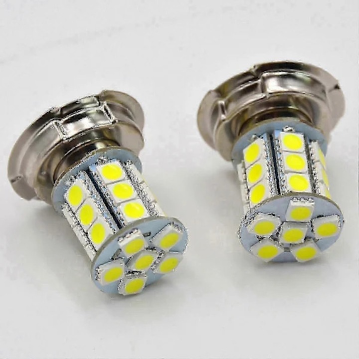 2 db motorkerékpár fényszóró izzó készlet 12V P26S LED 21x43.5mm