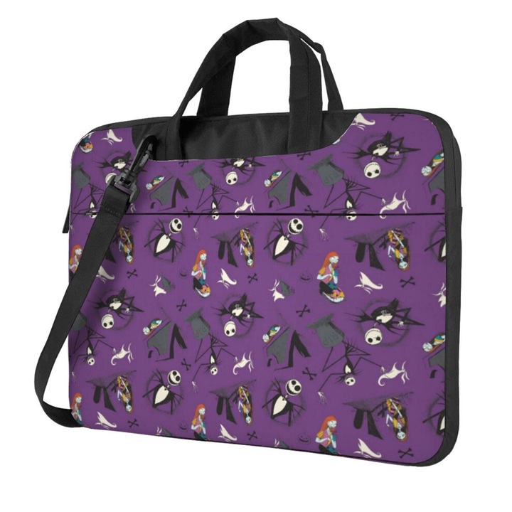 L'Etrange Noel de Monsieur Jack 13 hüvelykes laptop tok, neoprén, többszínű, 13x30x40cm