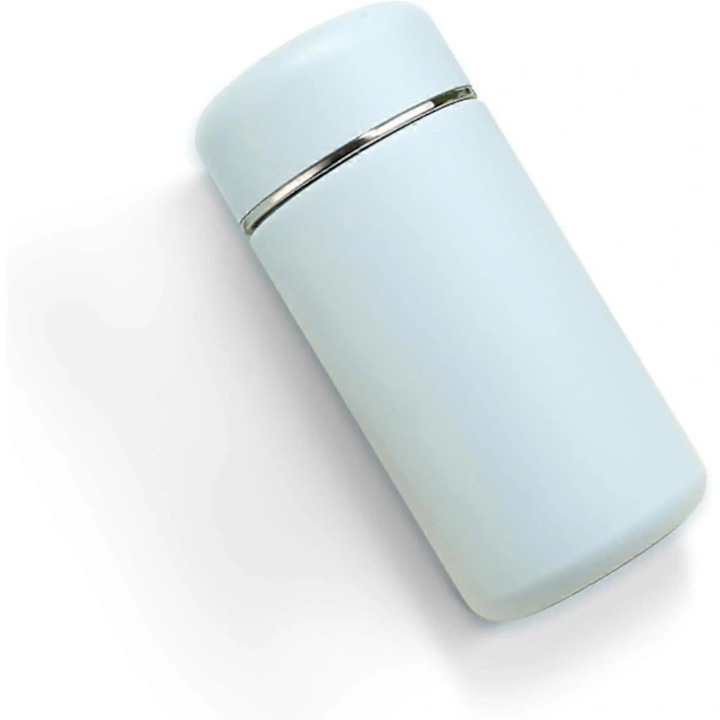 Termos mic, 280ml, otel inoxidabil, izolat, albastru