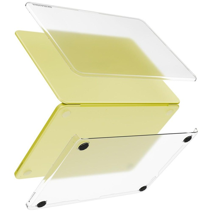 Husa protectoare Skinarma Aeron pentru MacBook Neo 13, transparent, plastic