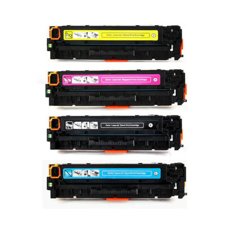 Set 4 Cartuse CB540/CE320/CF21AG Class MF8050cn/MF0 Compatibile CANON Im8080Cw, I-SENSYS LB5050/LBP5050n/7100CN/7110CW/MF8030Cn/MF8040CN/MF8050Cn/MF8080Cw/LBP7100C, Cp1525n/ M1415fn/MFP/CM1415fnw, M251n/M251nw/M276n/M276nw 8000 pagini, About Print