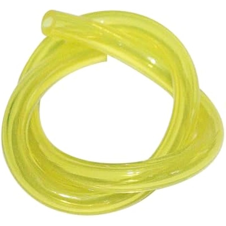 Furtun alimentare combustibil pentru Husqvarna 36/41/136/137/141/142, inlocuire 530069247, cu design etans anti-scurgeri, din material rezistent la carburant, Galben, 1 buc