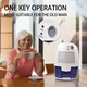 Dezumidificator electric portabil, dezumidificator compact, consum redus 22.5W, functionare silentioasa 40 dB, alb, 500 ml