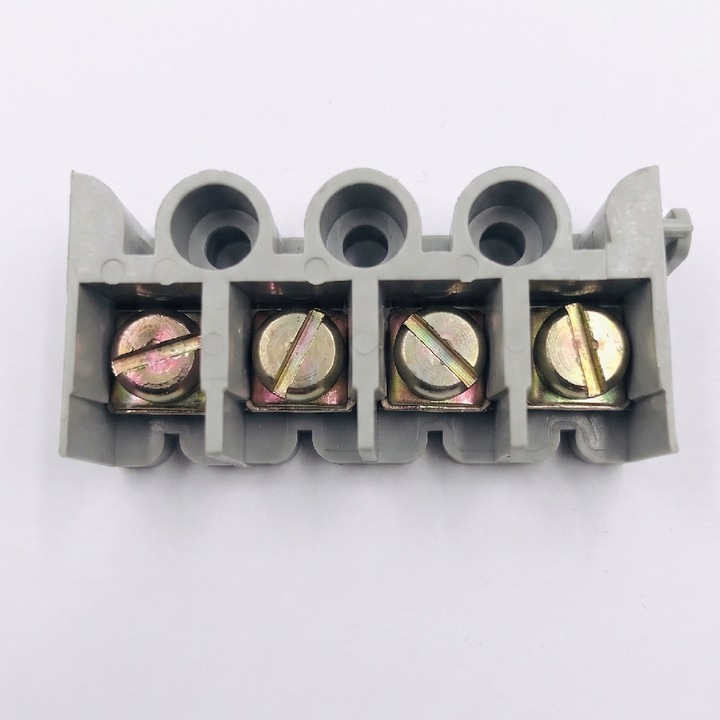 Bornier PCB WAGO 239-104, 4 poli, CAGE CLAMP, 16A/800V, pas 5mm, 2.5mm², gri