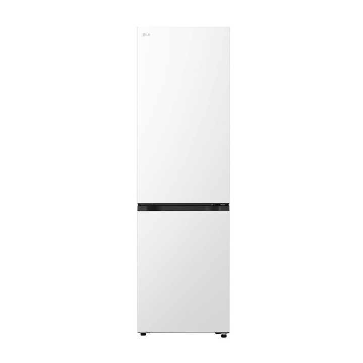 Combina frigorifica LG GBBSJ10ESW, No Frost, Wi-Fi, Inverter, DoorCooling+™, H 186 cm, 333 l, Clasa E, Alba