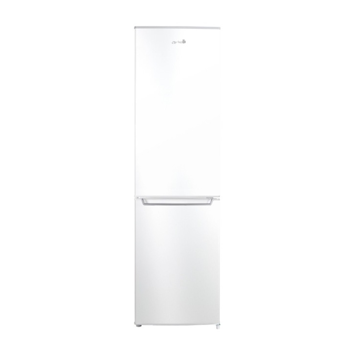 Combina frigorifica Arielli ARC-250WD, Racire statica, Iluminare LED, Usi reversibile, H 168 cm, 230 l, Clasa E, Alba