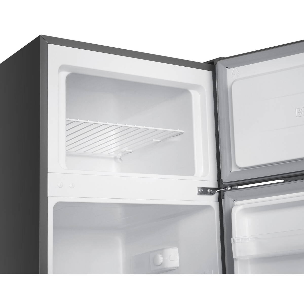 Frigider cu 2 Usi Tesla WG RD2101HSE Capacitate 206L Iluminare LED H 143CM Clasa E Argintiu