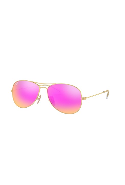Ray Ban, Ochelari de soare aviator, Auriu/Roz