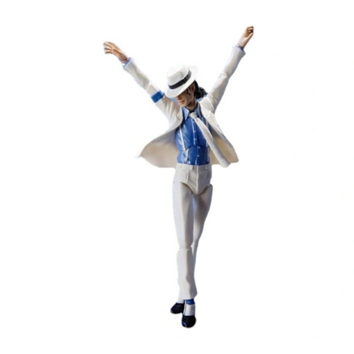 Michael Jackson anime figura 15cm PVC többszínű