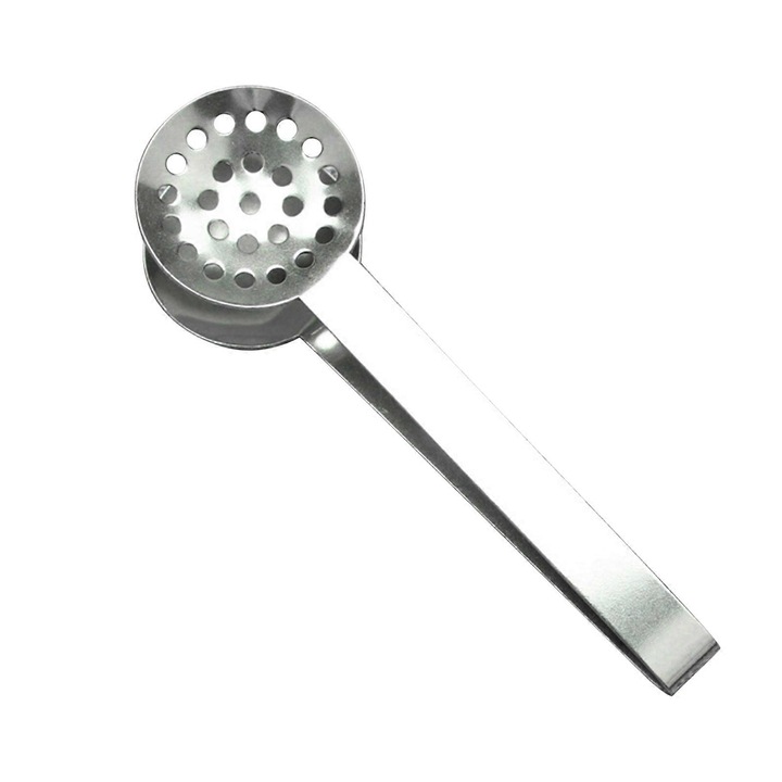 Stoarce plic ceai inox 430 ergonomic argintiu 1buc