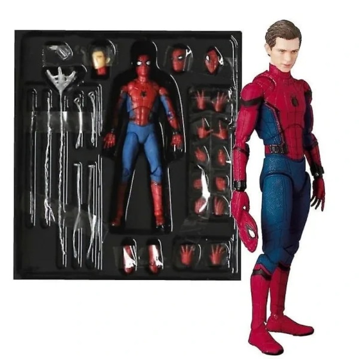 Figurina Spider-Man, model 1/12, PVC, multicolor, 18+