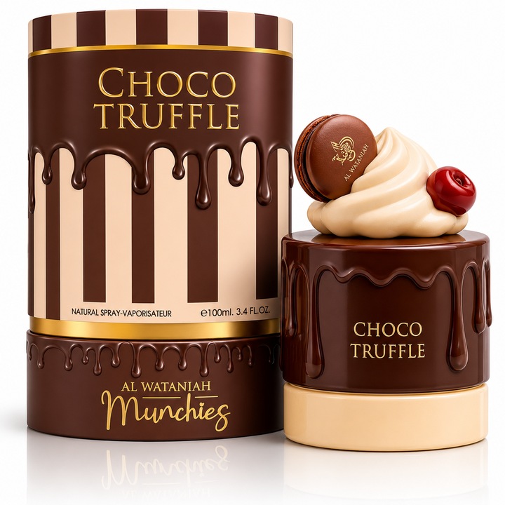 Unisex parfümvíz, Choco Truffle, 100 ml, Al Wataniah Munchies®