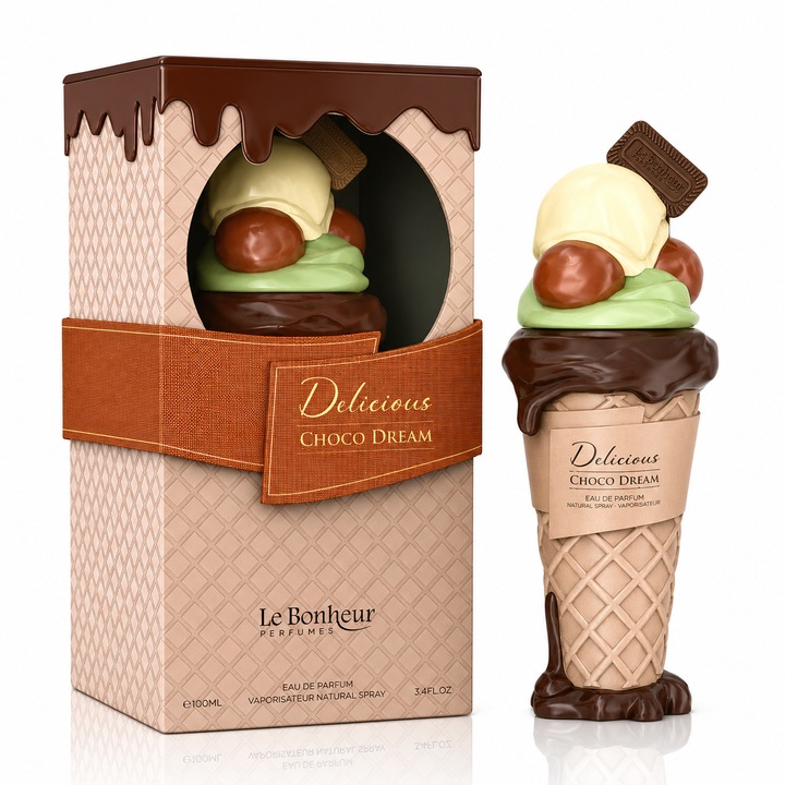Női Eau de Parfum, Delicious Choco Dream, 100 ml, Le Bonheur®