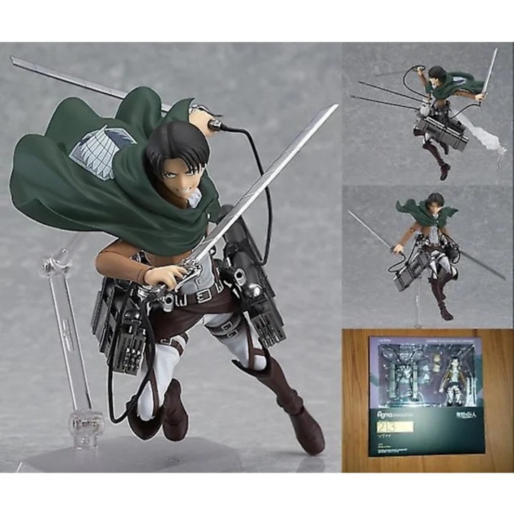 Колекционерска фигурка/екшън фигурка Attack on Titan, PVC, артикулирана фигурка, завършен продукт, многоцветен, 1 брой