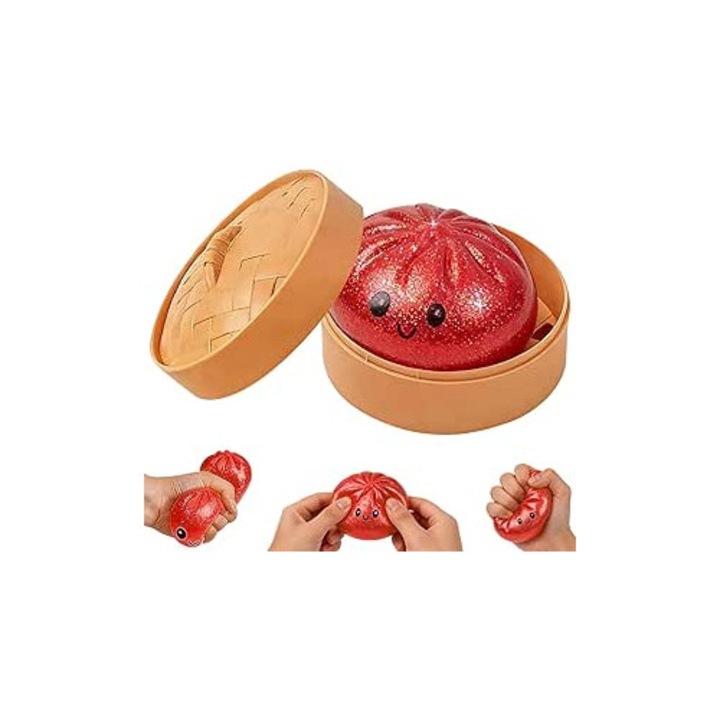 Играчка Скуиши DUMPLING, Мини Мистериозна кутия, Многоцветно, 5 см