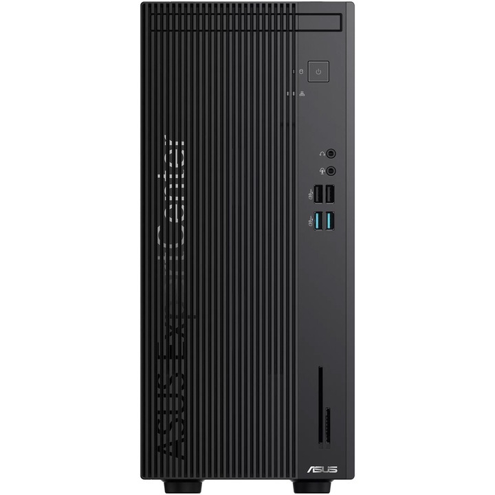 Настолен компютър ASUS Mini Tower ExpertCenter D5 D501MER-7147003770 с процесор Intel® Core™ i7-14700 до 4.3GHz, 16GB DDR5 RAM, 512GB SSD, Intel® Graphics, без ОС, черен